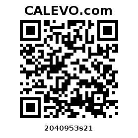 Calevo.com Preisschild 2040953s21