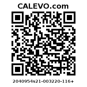 Calevo.com Preisschild 2040954s21-003220-116+