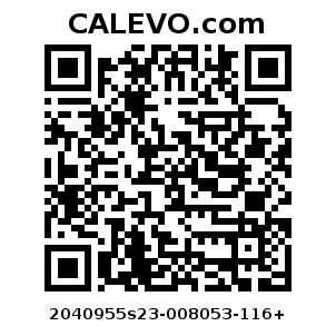 Calevo.com Preisschild 2040955s23-008053-116+