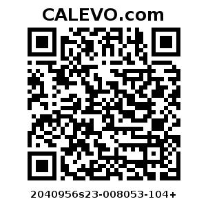 Calevo.com Preisschild 2040956s23-008053-104+