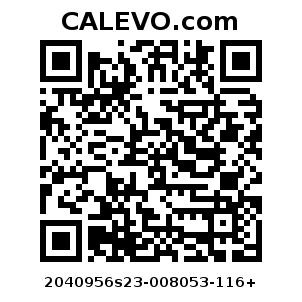 Calevo.com Preisschild 2040956s23-008053-116+