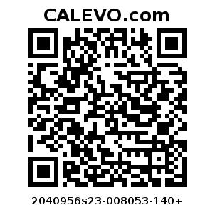 Calevo.com Preisschild 2040956s23-008053-140+