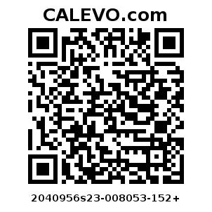 Calevo.com Preisschild 2040956s23-008053-152+