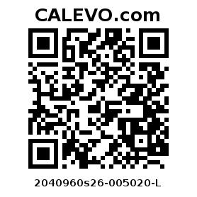 Calevo.com Preisschild 2040960s26-005020-L