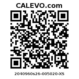 Calevo.com Preisschild 2040960s26-005020-XS