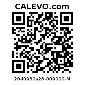 Calevo.com Preisschild 2040960s26-009000-M