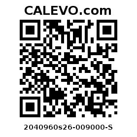 Calevo.com Preisschild 2040960s26-009000-S