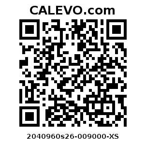 Calevo.com Preisschild 2040960s26-009000-XS