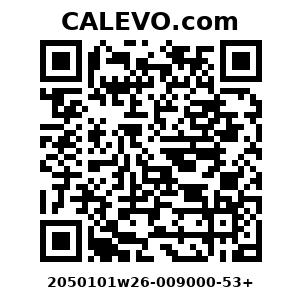 Calevo.com Preisschild 2050101w26-009000-53+
