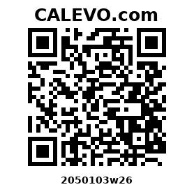Calevo.com Preisschild 2050103w26