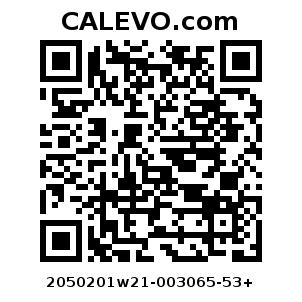 Calevo.com Preisschild 2050201w21-003065-53+