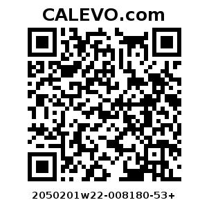 Calevo.com Preisschild 2050201w22-008180-53+