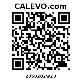 Calevo.com Preisschild 2050202w23