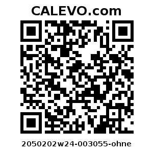 Calevo.com pricetag 2050202w24-003055-ohne
