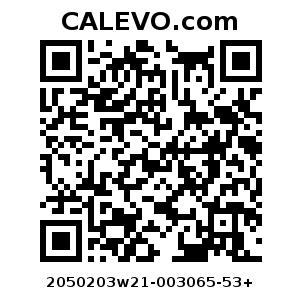 Calevo.com Preisschild 2050203w21-003065-53+