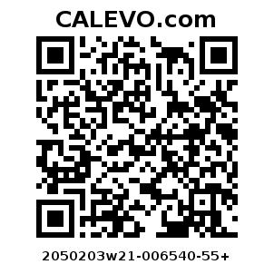 Calevo.com Preisschild 2050203w21-006540-55+