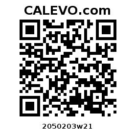 Calevo.com Preisschild 2050203w21