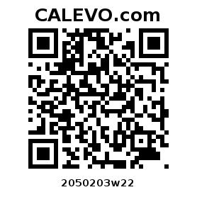 Calevo.com Preisschild 2050203w22