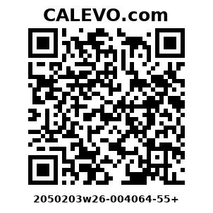 Calevo.com Preisschild 2050203w26-004064-55+