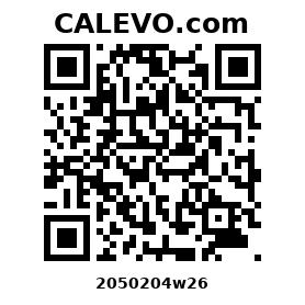 Calevo.com Preisschild 2050204w26