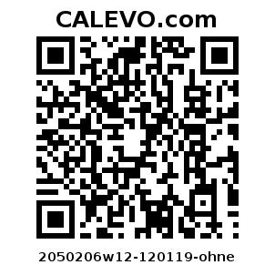 Calevo.com Preisschild 2050206w12-120119-ohne