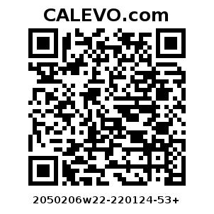 Calevo.com Preisschild 2050206w22-220124-53+