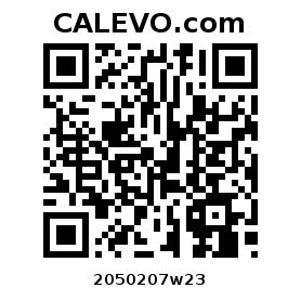 Calevo.com Preisschild 2050207w23