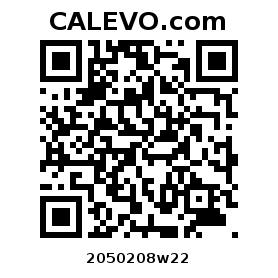 Calevo.com Preisschild 2050208w22