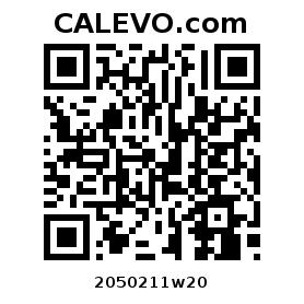 Calevo.com Preisschild 2050211w20