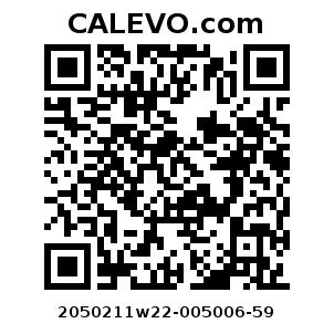 Calevo.com Preisschild 2050211w22-005006-59