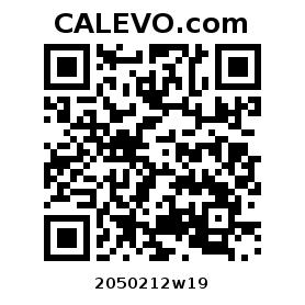 Calevo.com pricetag 2050212w19