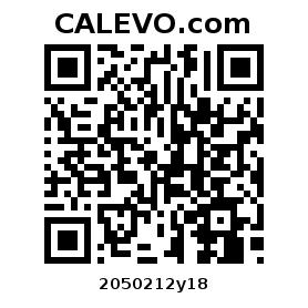 Calevo.com Preisschild 2050212y18