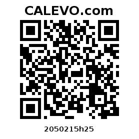 Calevo.com Preisschild 2050215h25