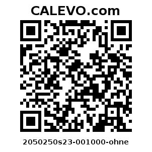 Calevo.com Preisschild 2050250s23-001000-ohne