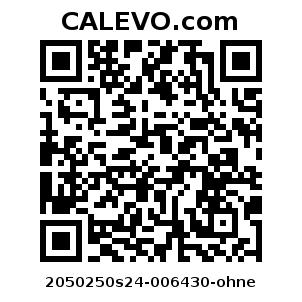 Calevo.com Preisschild 2050250s24-006430-ohne