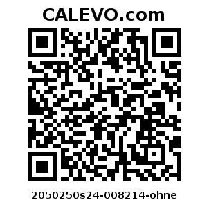 Calevo.com Preisschild 2050250s24-008214-ohne