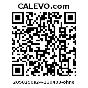Calevo.com Preisschild 2050250s24-130403-ohne