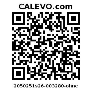 Calevo.com Preisschild 2050251s26-003280-ohne