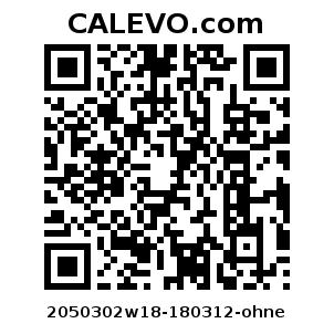 Calevo.com Preisschild 2050302w18-180312-ohne