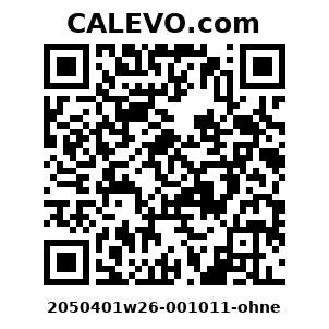 Calevo.com Preisschild 2050401w26-001011-ohne