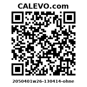 Calevo.com Preisschild 2050401w26-130414-ohne