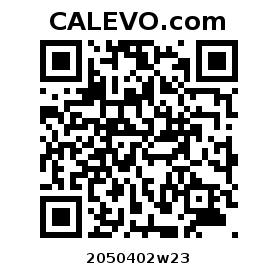 Calevo.com Preisschild 2050402w23