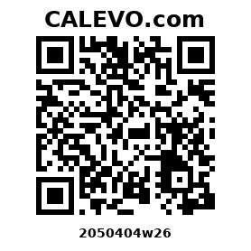 Calevo.com Preisschild 2050404w26