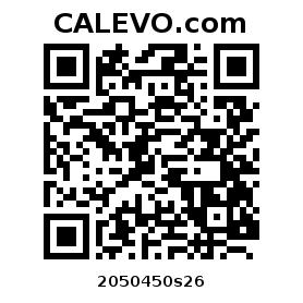 Calevo.com pricetag 2050450s26