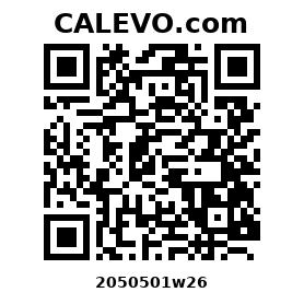 Calevo.com Preisschild 2050501w26