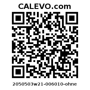 Calevo.com Preisschild 2050503w21-006010-ohne