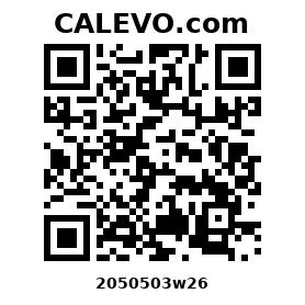 Calevo.com Preisschild 2050503w26