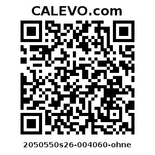 Calevo.com Preisschild 2050550s26-004060-ohne