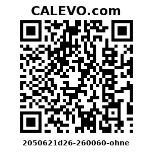 Calevo.com Preisschild 2050621d26-260060-ohne