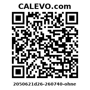 Calevo.com Preisschild 2050621d26-260740-ohne